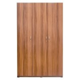 Dulap Melba 3 usi Prun cu bara si polita 120 x 50 x 200 cm
