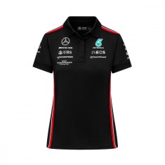 Mercedes AMG Petronas tricou polo de dama official black F1 Team 2023 - S foto