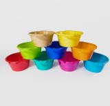 Lighean oval plastic, 20 litri, diverse culori, 50X40X20cm, Sterk