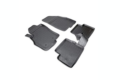 SET COVORASE AUTO CAUCIUC FIT FIAT GRANDE PUNTO (2005-) - 5 PCS foto