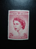 SOUTHERN RHODESIA EMISIUNE COMPLETA INCORONAREA MH