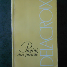 DELACROIX - PAGINI DIN JURNAL