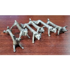 SET DE OPT SUPORTURI DE TACAMURI , PERIOADA INTERBELICA