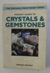 POCKET GUIDE TO CRYSTALS AND GEMSTONES by SIRONA KNIGHT , 1998 foto