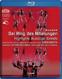 WAGNER RICHARD DER RING DES NIBELUNGEN(MEHTA) (Blu Ray), Clasica