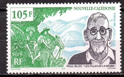 NOUA CALEDONIE 1999, Personalitati, serie neuzată, MNH foto