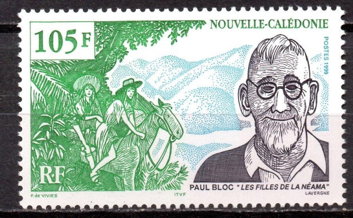 NOUA CALEDONIE 1999, Personalitati, serie neuzată, MNH