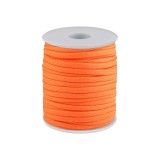 Cordelina paracord Crisalida, diametru 4 mm, 23 m, Portocaliu
