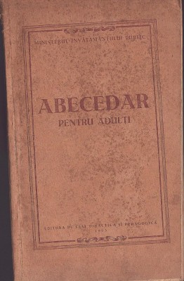 1153SPN Abecedar pentru adulți, 1953 foto
