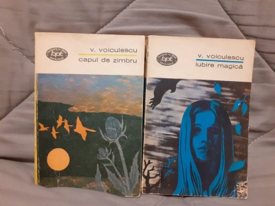 CAPUL DE ZIMBRU/IUBIRE MAGICA-VASILE VOICULESCU (2 VOL) foto