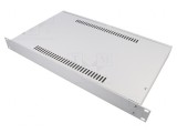 Carcasă standard 19&quot; 1U 263mm gri oțel
