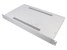 Carcasa standard 19&amp;quot; 1U 263mm gri o?el foto