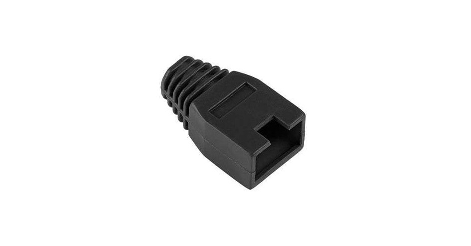 Manson protectie mufa rj45 negru set 100 b | Okazii.ro