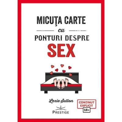 Micuta carte cu ponturi despre Sex - Lexie Sutton, editia 2023 foto