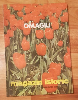 Magazin istoric, nr. 1 (250) ianuarie 1988 foto