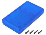 Carcasă cu Panou și Clapetă pentru Baterii ABS 66mm