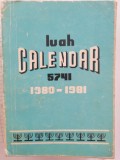 Calendar evreiesc, LUAH 5741, 1980-1981, București, Moses Rosen iudaica