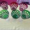 Set de 6 pahare din cristal Bohemia, taiate manual