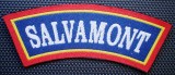 5.483 ROMANIA ECUSON EMBLEMA PATCH SALVAMONT 11,5/3,7cm