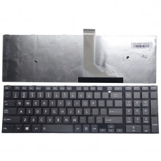 Tastatura laptop Toshiba Satellite L50-B-1N8 neagra US fara rama foto