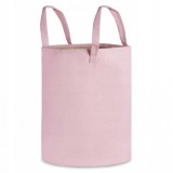 Cos mare pentru depozitarea jucariilor Nukido - Roz pudra