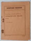 MARGARITARE NEGRE ,poeme de ALEXANDRU TEODOR STAMATIAD , cu un desen de ISER , 1918