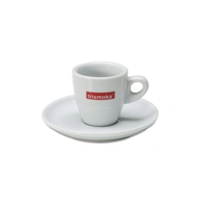 Set TRISMOKA 6 cescute si farfurii pentru espresso foto