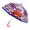 Umbrela pentru copii Cars, 60 cm, Rosu/Albastru