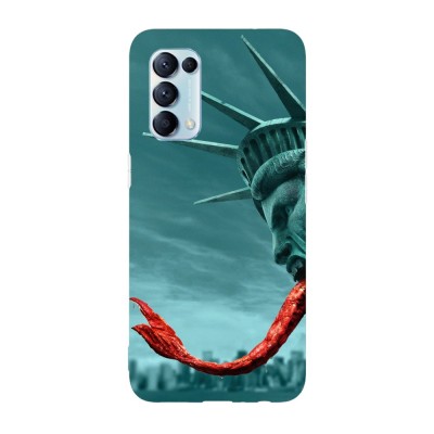 Husa compatibila cu Oppo Find X3 Lite model Statue of liberty, Silicon, TPU, Viceversa foto