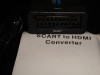 Adaptor convertor video scart - hdmi pentru dvd la televizor, HQ