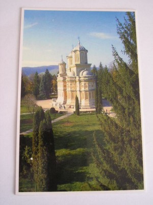 QW25 MS - Carte postala - tematica manastiri - vedere - Manastirea Curtea de Arges 3 foto