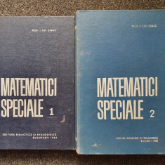 MATEMATICI SPECIALE - Sabac (2 volume)