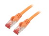 Cablu Patch S/FTP Cat6 LSZH Portocaliu 0.25m, Goobay