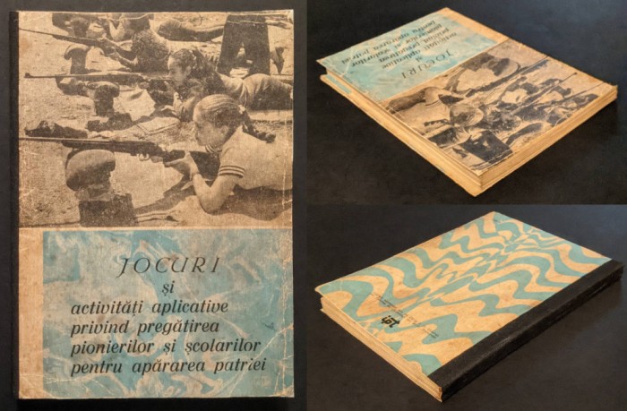 c. 1980 Ghid RAR Manual JOCURI si ACTIVITATI Pregatire PIONIERI si SCOLARI PTAP 192 pag, ilustrat. Educatie Dezvoltare Personala CERCETASIE Cercetasi