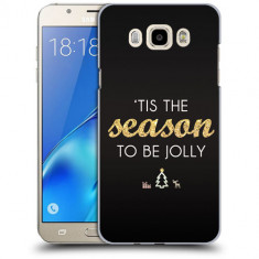 Husa Samsung Galaxy J5 2016 J510 Silicon Gel Tpu Model The Season To Be Jolly foto