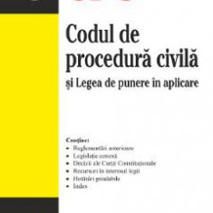 Codul de procedura civila si legea de punere in aplicare Ed.7 Act.20 Septembrie 2023 - Evelina Oprina