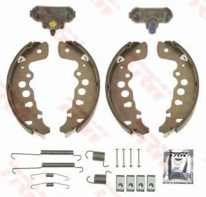 Set saboti frana SUZUKI GRAND VITARA I Cabriolet (GT) (1998 - 2005) TRW BK2935