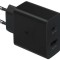 Incarcator retea Samsung Super Fast Charging Dual USB 35W Black