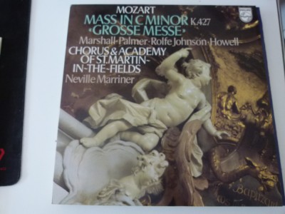 Mass in c-min , grosse messe - Mozart, Neville Marriner foto