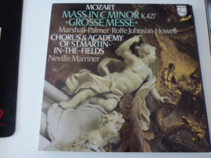 Mass in c-min , grosse messe - Mozart, Neville Marriner