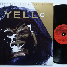 LP (vinil) Yello - You Gotta Say Yes To Another Excess (VG+)