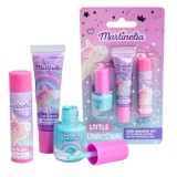 Set 3 accesorii cosmetice Little Unicorn Martinelia, 12085