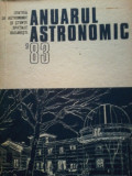 Anuarul astronomic 1983 cu harta, 1982