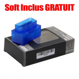 *Interfata Diagnoza Auto Super Mini, OBD2 - Bluetooth - Soft Inclus GRATUIT