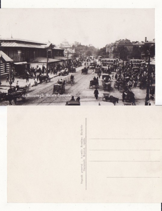 Bucuresti -Halele Centrale- animata