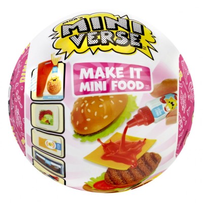Mga&amp;rsquo;S Miniverse Mini Food Diner S3 Set Surpriza foto