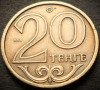 Moneda exotica 20 TENGE - KAZAHSTAN, anul 2006 * cod 4592, Asia
