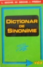 Dictionar de sinonime (Seche...) foto