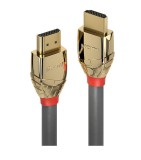 Cablu Lindy HDMI High Speed, 2m, Gold