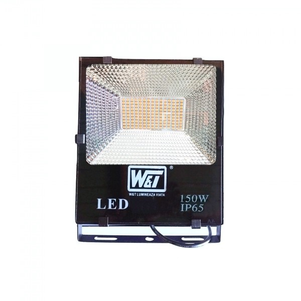 Proiector LED 150W 150LEDuri SMD Alb Cald IP65 220V 80Lm/W WT